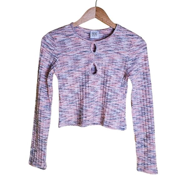 Urban Outfitters Ribbed Long Sleeve Top Size Large - Picture 2 of 8